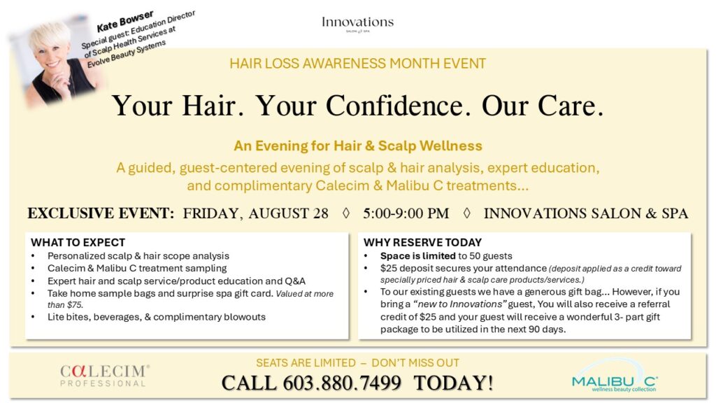 Hair Loss Event at Innovations